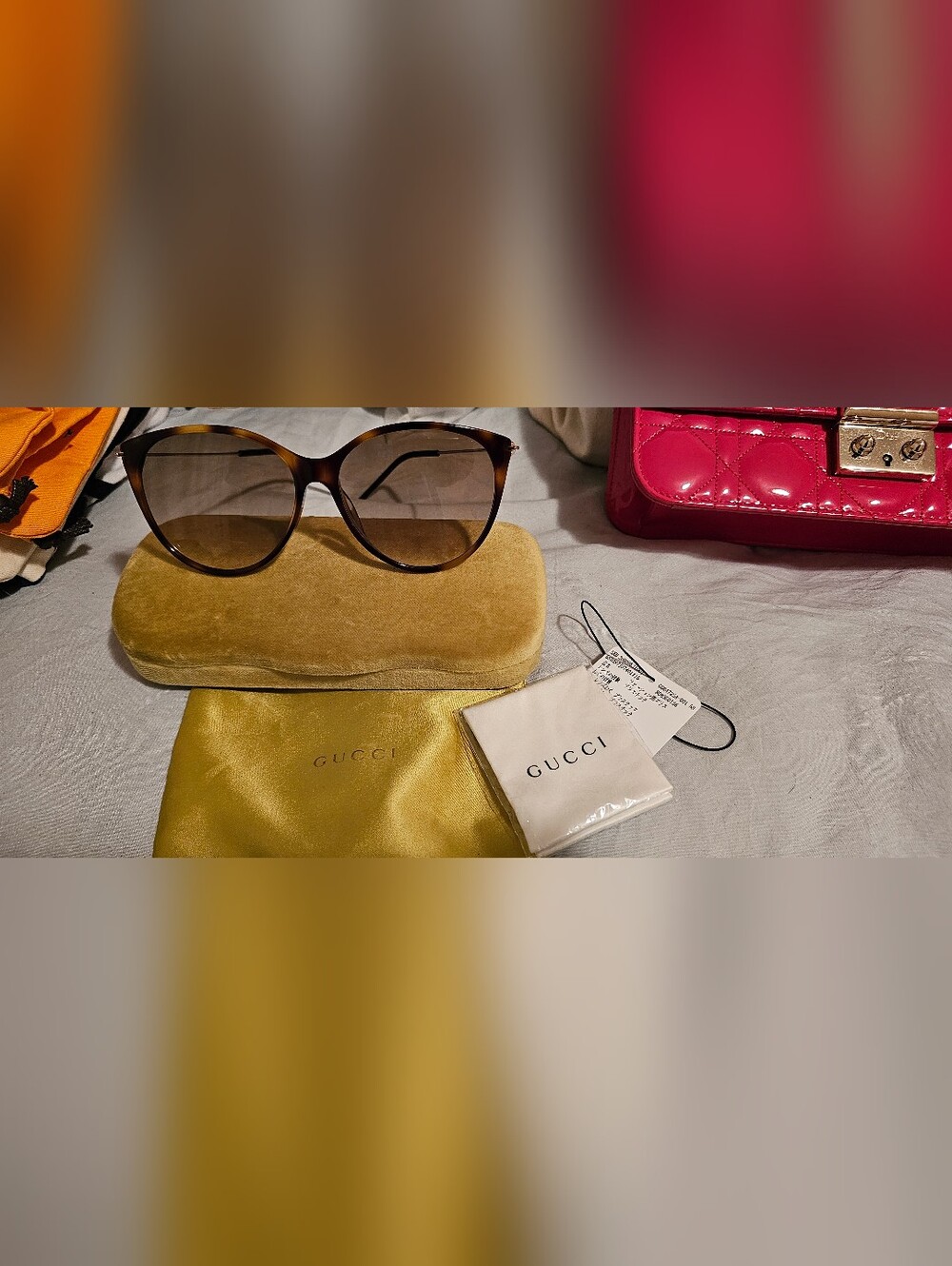 Gucci Women’s Tortoiseshell Frame Sunglasses - Brown Gradient Lenses
